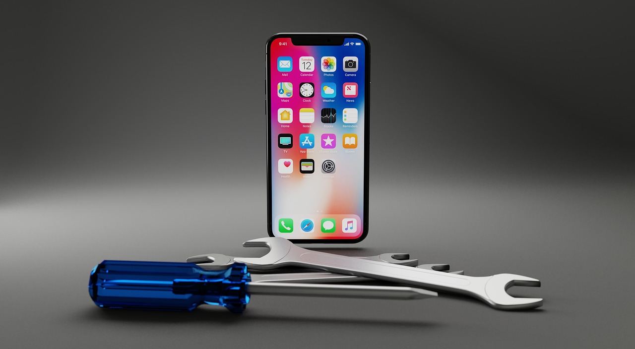 iphone, x, iphone x, apple, mobile, smartphone, technology, phone, 3d, cellular, model, electronic, device, ios, display, 3d-model, render, repair, wrench, tool, maintenance, workshop, equipment, tools, mechanical, gray phone, gray apple, gray mobile, gray tools, gray smartphone, gray telephone, gray iphone, iphone x, iphone x, iphone x, iphone x, ios, ios, ios, ios, ios, maintenance, maintenance